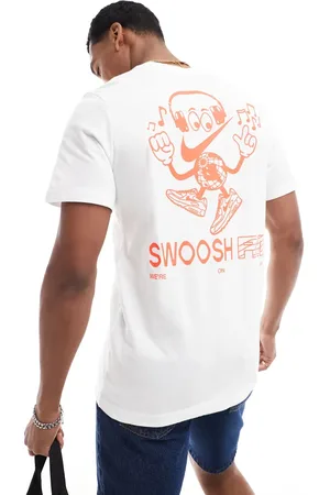 Nike Unisex Swoosh FM graphic backprint t-shirt in