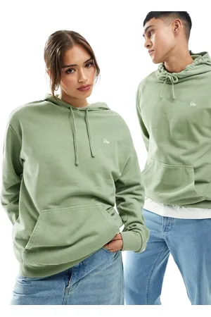 New Era Unisex washed hoodie in