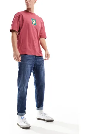 Cotton On Cotton On relaxed tapered jeans in backyard denim
