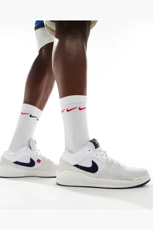 Jordan Stadium 90 trainers in and navy