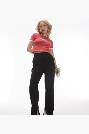 Topshop Basic split trouser in