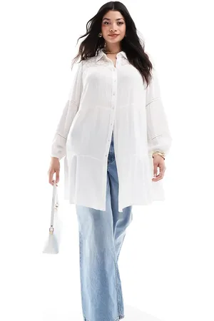 Yours Tiered shirt in