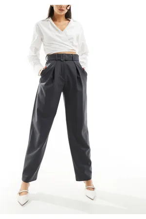& OTHER STORIES Pleated waist balloon leg trousers in