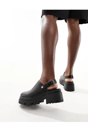 ONLY Heeled clog with buckle detail in