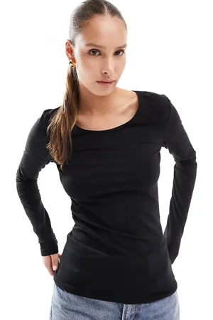 ONLY Long sleeve crew neck top in