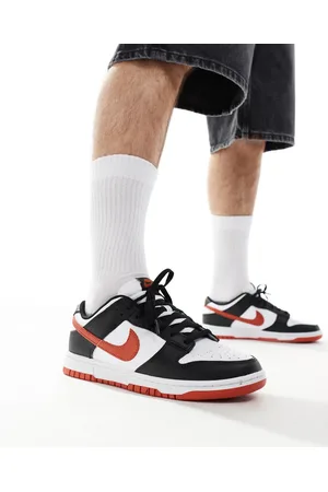 Nike Dunk Low Retro trainers in , black and red