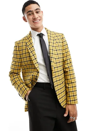 Twisted Tailor Austens check suit jacket in