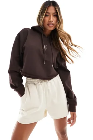 Liquor N Poker Cropped hoodie in