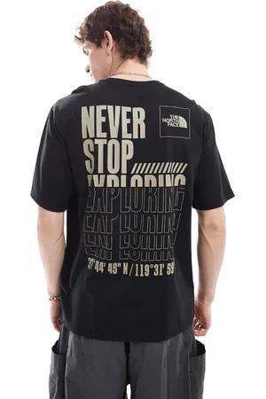 The North Face Coordinates backprint t-shirt in