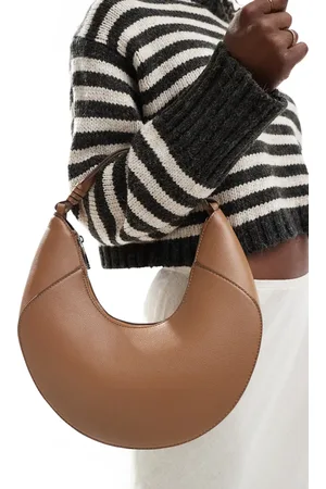 MANGO Round shoulder bag in