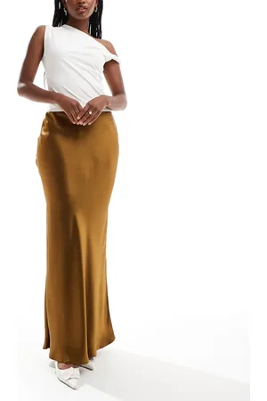 & OTHER STORIES Satin maxi skirt in