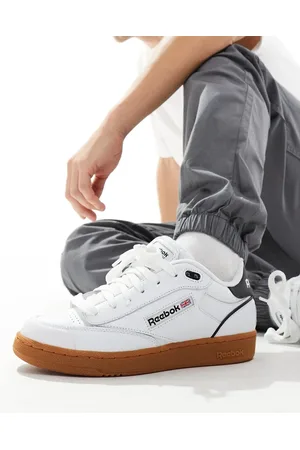 Reebok Club C Bulc trainers in with gum sole
