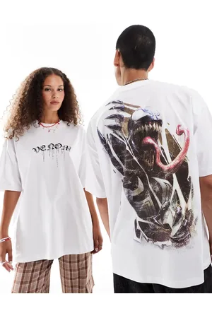 ASOS Marvel unisex oversized t-shirt with graphic Venom prints in
