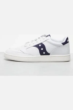 Saucony Jazz Court trainers in and navy