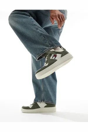 Tommy Hilfiger Basket trainers in and green