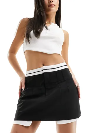 Missyempire Waistband detail mini skirt in
