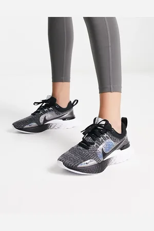 Nike React Infinity Run Fly Knit trainers in black