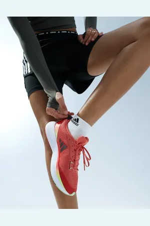 adidas Adidas Running Adizero SL trainers in and orange