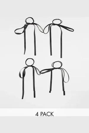 Pieces® 4 pack hairbands in