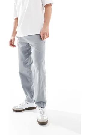Ben Sherman Slim fit cotton linen taper trouser in