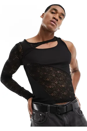 Reclaimed Layered top in black
