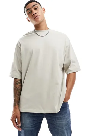 Only & Sons Super oversize t-shirt in beige