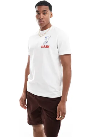 Farah Graphic back t-shirt in