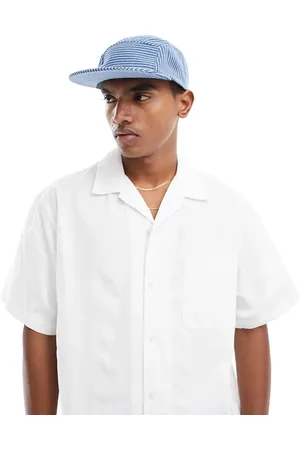 My Accessories Five panel cap in stripe