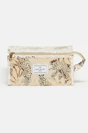 Flat Lay Company The Flat Lay Co. X ASOS EXCLUSIVE Jelly Makeup Box in Cheetahs