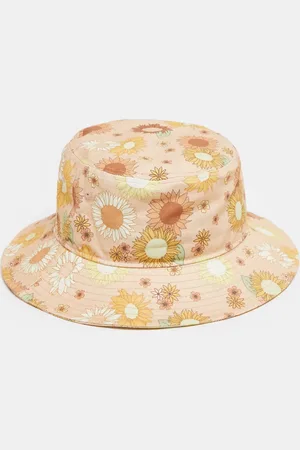 New Era Floral print bucket hat in