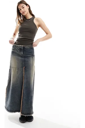 Dr Denim Amelie essential tank top in dark cedar
