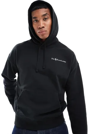 Ralph Lauren Script logo heavyweight fleece hoodie in