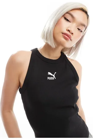 PUMA Classics ribbed slim vest in