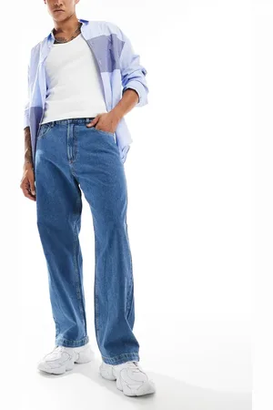 ADPT. Super baggy jeans in mid wash