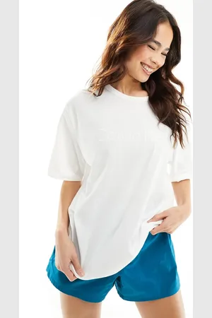 Calvin Klein Pure cotton t-shirt and short sleep set in