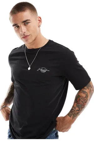 JACK & JONES Script logo t-shirt in
