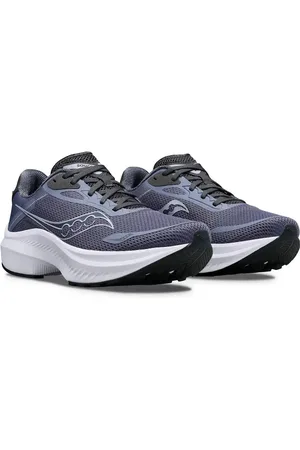 Saucony Axon 3 neutral running trainers in iris and shadow