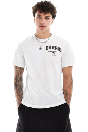 G-Star T-shirt in with chest logo