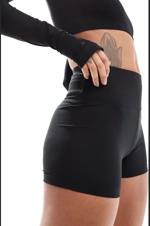 ASOS Icon 3 inch booty short in soft touch with quick dry in