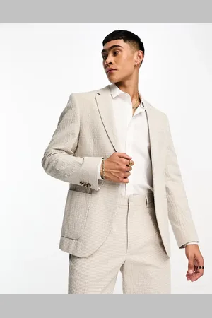Shelby & Sons Shelby and Sons atherton suit jacket in cream
