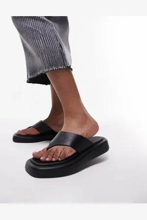 Topshop Jonah toe post footbed sandal in
