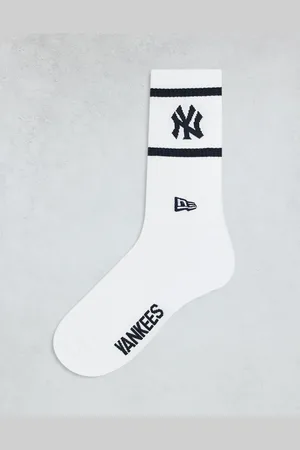 New Era NY logo socks in