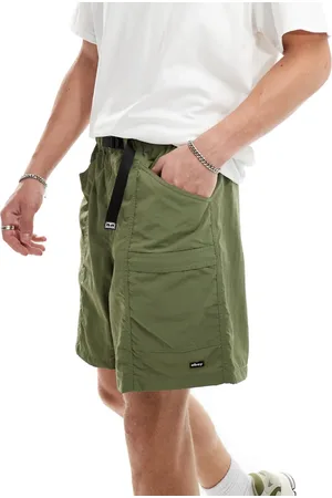 Obey Nylon short in khaki