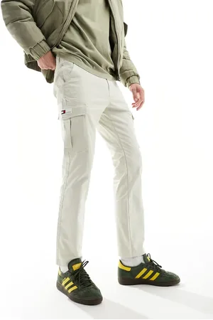 Tommy Hilfiger Austin lightweight cargo trousers in off white