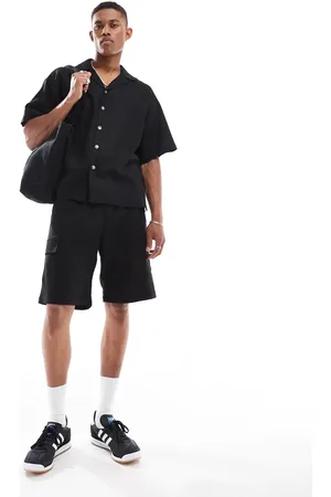 ADPT. Linen mix cargo short in