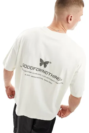 Good For Nothing Oversized t-shirt with puff print in