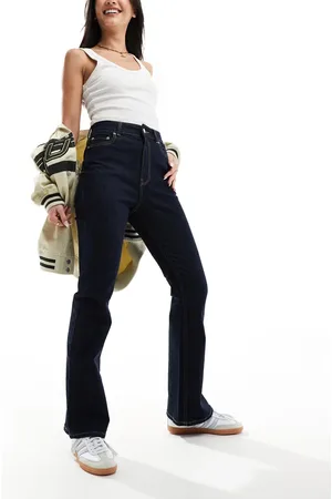 JJXX Turin high waisted flare jeans in dark