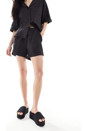 ONLY Cheesecloth shorts co-ord in wash