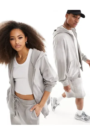 ASOS Unisex co-ord hoodie in washed