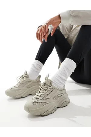 Steve Madden Possession trainers in greige